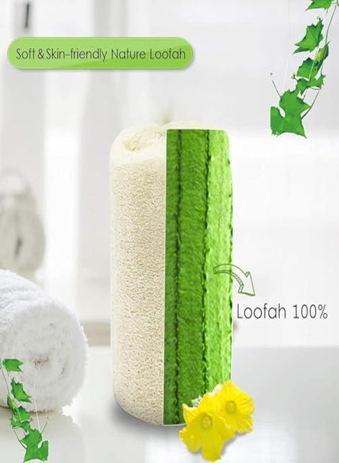 Organic B Natural Loofah with Wooden Handle - Image 3
