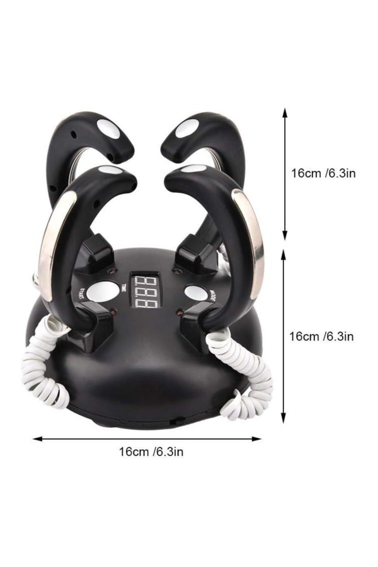 BlueFire Reaction Tester Reflex Game with Dual Play Modes (Time & Lucky) – Interactive LED Party Console with Countdown Timer – Fun Group Challenge for Friends, Family Nights and Bar Games – Durable ABS Material – 2 to 4 Players – Ages 14+ - Image 4