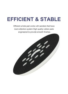 tikumik 5 Inch Hook & Loop Replacement Orbital Sander Backing Pad for Bosch RS034 RS035 Compatible with Bosch Models ROS10 ROS20 ROS20VS ROS20VSC ROS20VSK  - Image 2