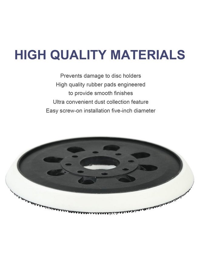 tikumik - 5 Inch Hook & Loop Replacement Orbital Sander Backing Pad for Bosch RS034 RS035 Compatible with Bosch Models ROS10 ROS20 ROS20VS ROS20VSC ROS20VSK - Image 1