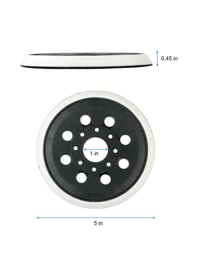 tikumik - 5 Inch Hook & Loop Replacement Orbital Sander Backing Pad for Bosch RS034 RS035 Compatible with Bosch Models ROS10 ROS20 ROS20VS ROS20VSC ROS20VSK - Image 1