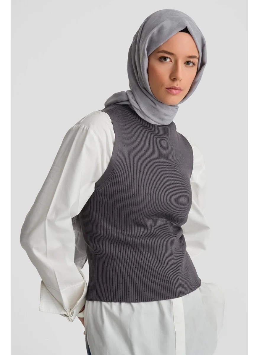 ARMINE Stone Knitwear 24KD2807 Smoke