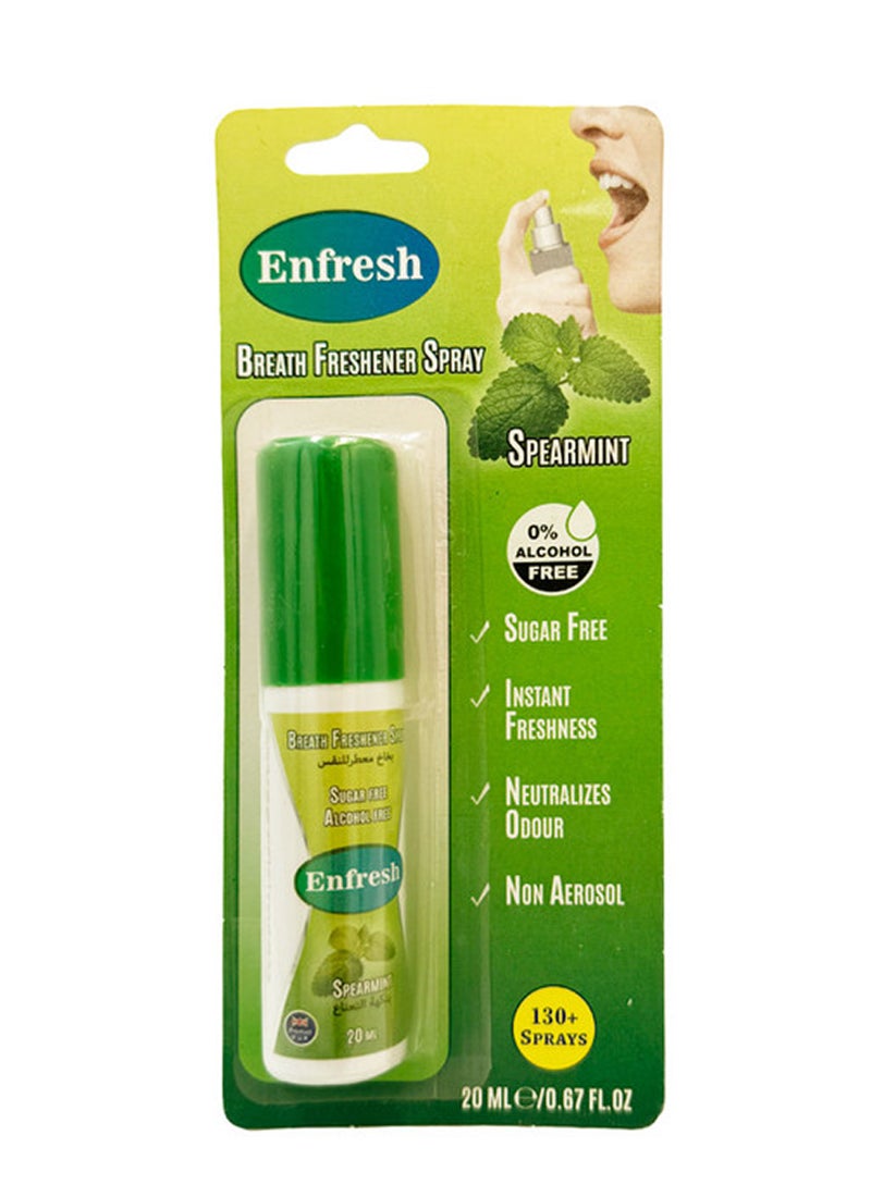 Enfresh Breath Fresher Spray - Spearmint 20ml  - Image 1