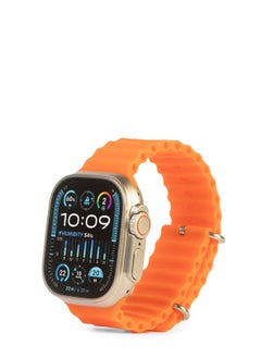 ConnectME SP8 Ultra Max Smartwatch( 3 Month Warranty from MediaTech) 2.1 Inch Infinite Display ,49mm Amoled Display screen with 2 watch Straps,Bluetooth 5.3 ,180mAH, HryFine APP, IP67 Water Proof Level, 7 Days Battery Life, Pro-level Sports Modes, Blood oxygen & Pressure test ,Heart Rate Monitor, Sleep Monitoring  - Image 1