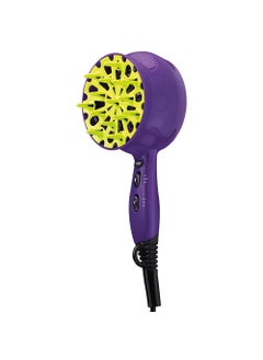 BED HEAD Bed Head Curls-in-Check 1875W Hair Diffuser Dryer | Great for Curly Hair, Reduce Frizz & Static | Diffuser Hair Dryer Enhances Natural Curl, Waves & Texture 