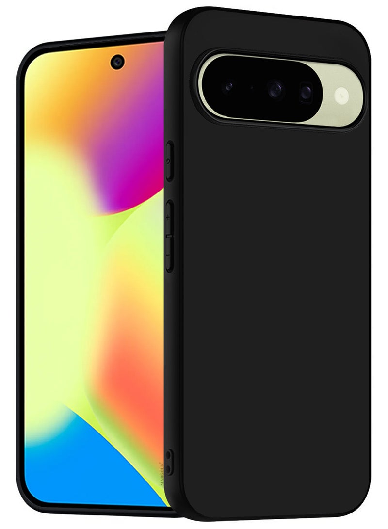 CATANES Hard Silicone Case for Google Pixel 10 - Highly Protective - Slim Fit Shock Resistant Cover - Black - Image 2