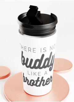 LIT White Tumbler  Borther Quote Travel Tumbler Buddy Quote Best Friend Brother Quote  - Image 4