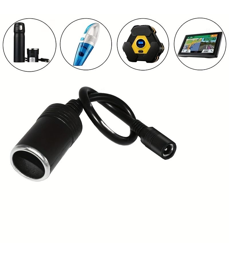 12V 24V 10A DC Female to Female Car Plug Socket Adapter Cable Converter - Image 5