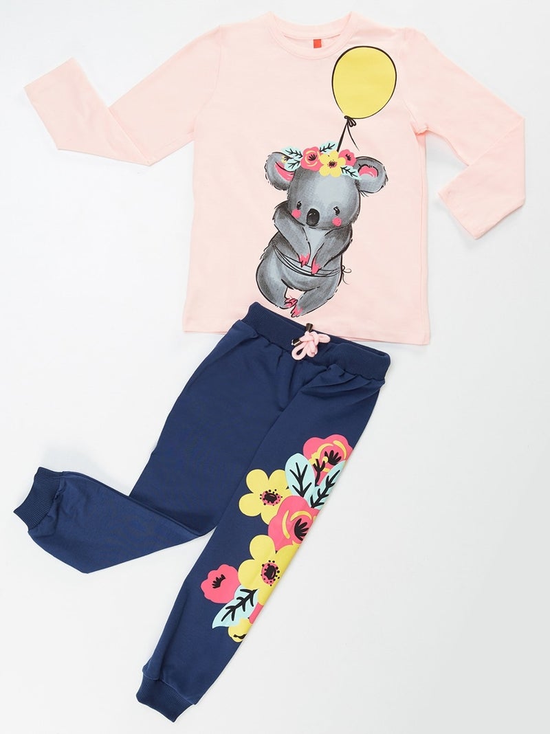 Mushi Bubble Koala Girls Trouser Set  - Image 3