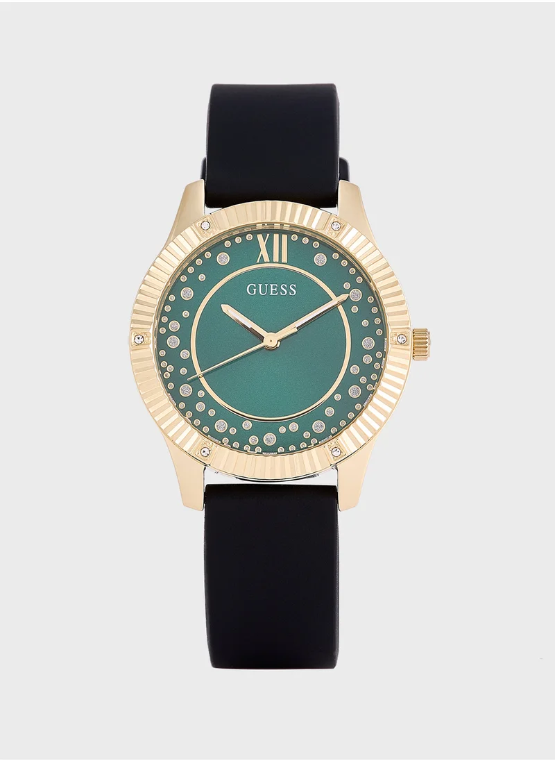 جس Starstruck Pu Strap Analog Watch