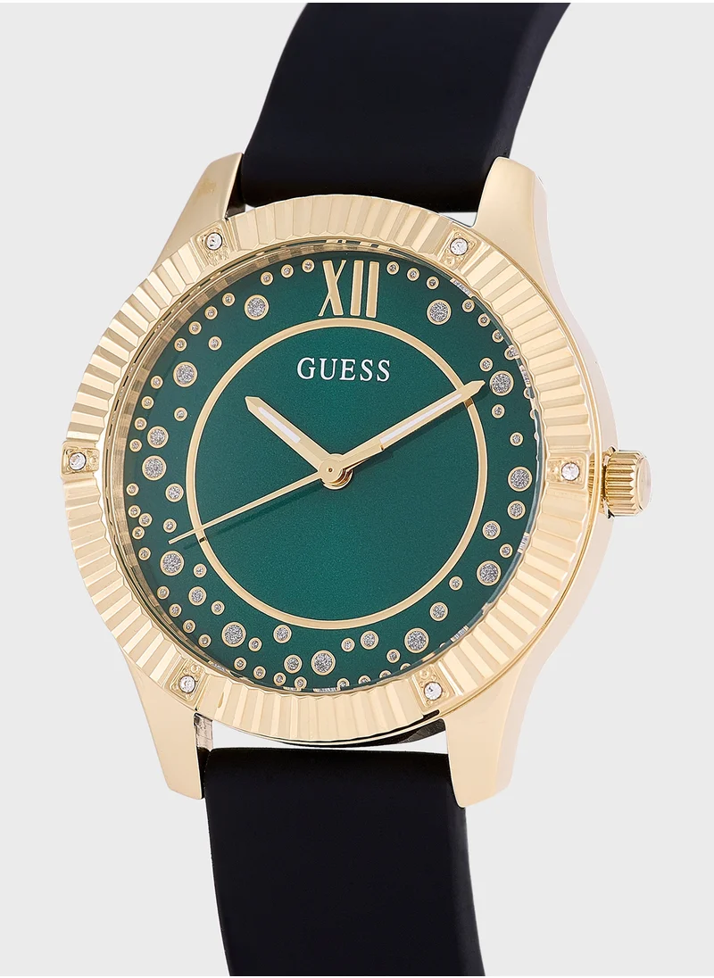 جس Starstruck Pu Strap Analog Watch