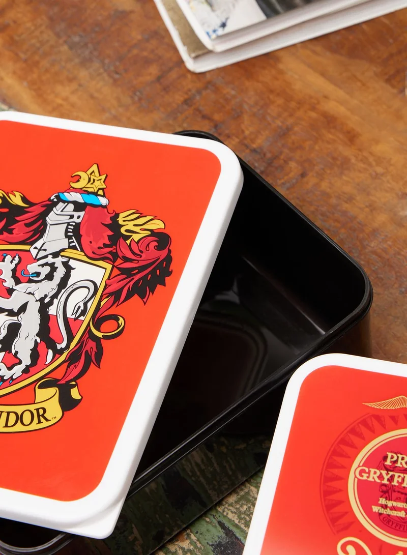 Half Moon Bay Lunch Box Set Of 2 - Harry Potter (Gryffindor)