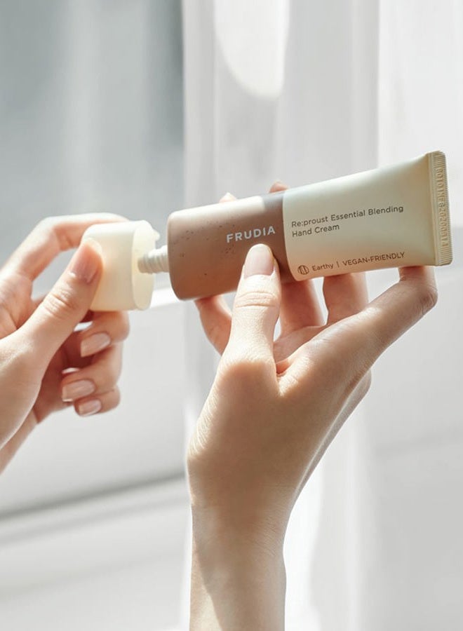 frudia كريم اليدين الأساسي من ويلكوس فوديا ريبروست | منتجات العناية بالبشرة والجمال الكورية للنساء والرجال | منتجات العناية بالبشرة وحجم السفر كريم اليدين لليدين الجافتين 1.76 أونصة سائلة - Image 5