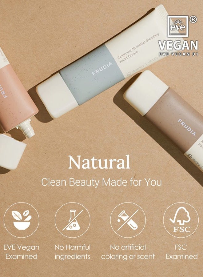 frudia كريم اليدين الأساسي من ويلكوس فوديا ريبروست | منتجات العناية بالبشرة والجمال الكورية للنساء والرجال | منتجات العناية بالبشرة وحجم السفر كريم اليدين لليدين الجافتين 1.76 أونصة سائلة - Image 3