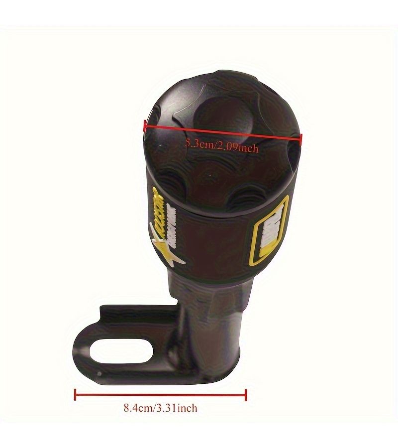 Orange Wear Resistant Anti Fall Adhesive Stick Tip For Motorcycle Bumper Protection - Image 2