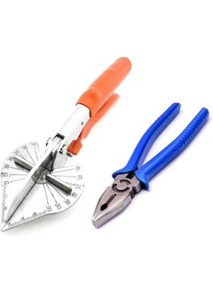 EPITECH MART EPITECH MARTMulti Angle Shear Cutter 45135 Multi Angle Miter Shear Cutter Scissors Soft Wood Plastic PVC Cutter 8 Heavy Duty Plier  - Image 1