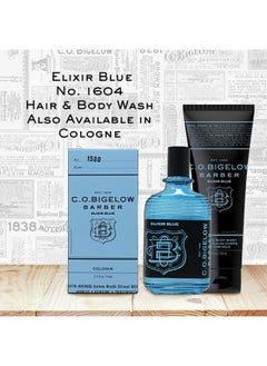 C. O. Bigelow C.O. Bigelow Men's Lavender & Rosemary Moisturizing Shampoo & Body Wash - Elixir Blue No. 1604, 8 fl oz  - Image 3