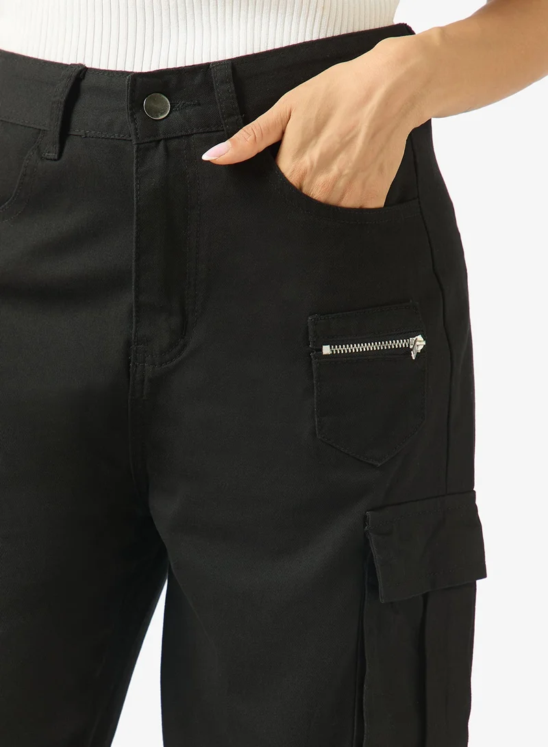 Ginger  Cargo Pants With Multi Pockets for Women | Best Price UAE