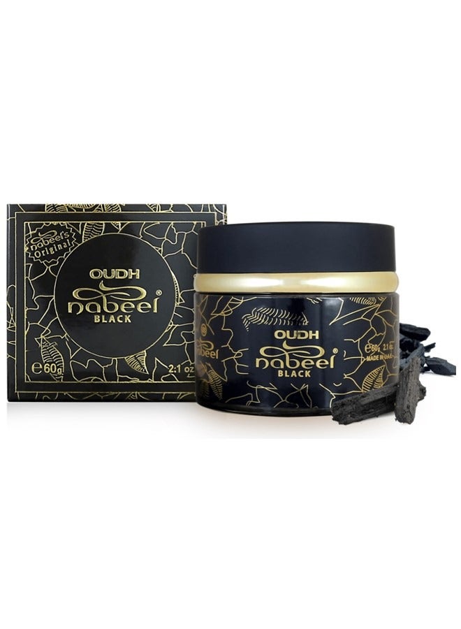 نبيل بخور عود أسود 60 جم - Image 1