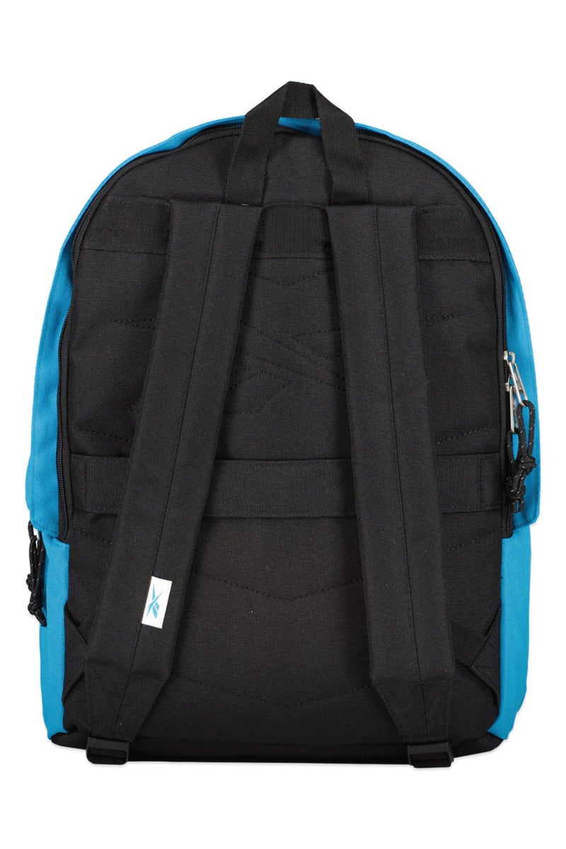 Reebok Men Embroidered Logo Backpack, Aqua Blue - Image 2