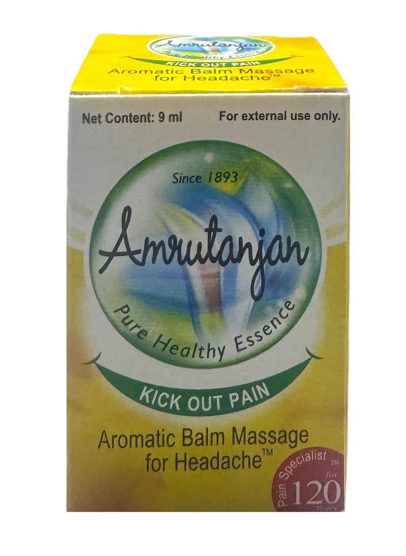 Amrutanjan Aromatic Balm Massage For Headache 9ml 