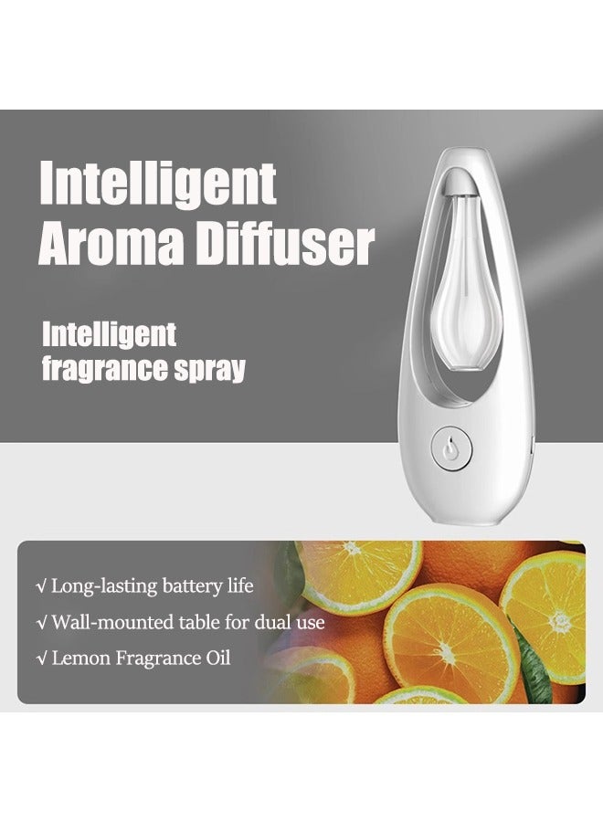 Citrus Lemon Air Freshener Machine – Auto-Spray Deodorizer & Humidifier for Kitchen/Bathroom, Natural Essential Oil (Anti-Odor & Fresh Scent)  - Image 1