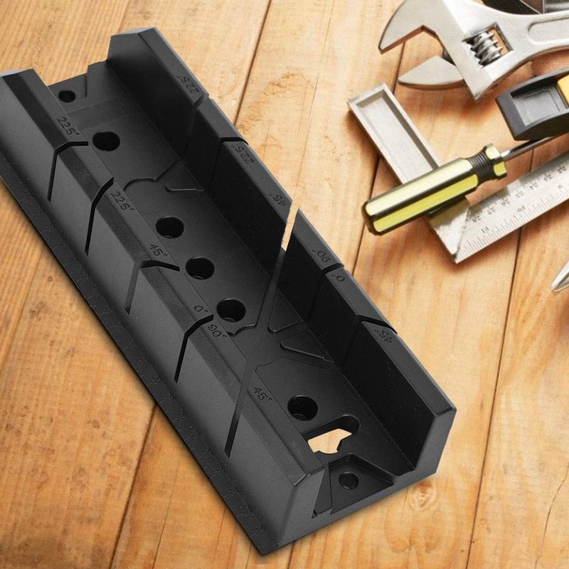 klarako Woodworking Miter Saw Gauge Miter Saw Box, 0 45 90 Degree Oblique Cutting Guide Miter Saw Case for Home Factory (801) - Image 3