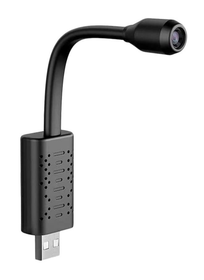 Generic Full HD 4K 1080P USB Wifi Mini Camera WiFi Camera Wireless USB Plug Small Security Camera 1080P HD Motion Detection Monitor for Home Office Indoor - Image 1