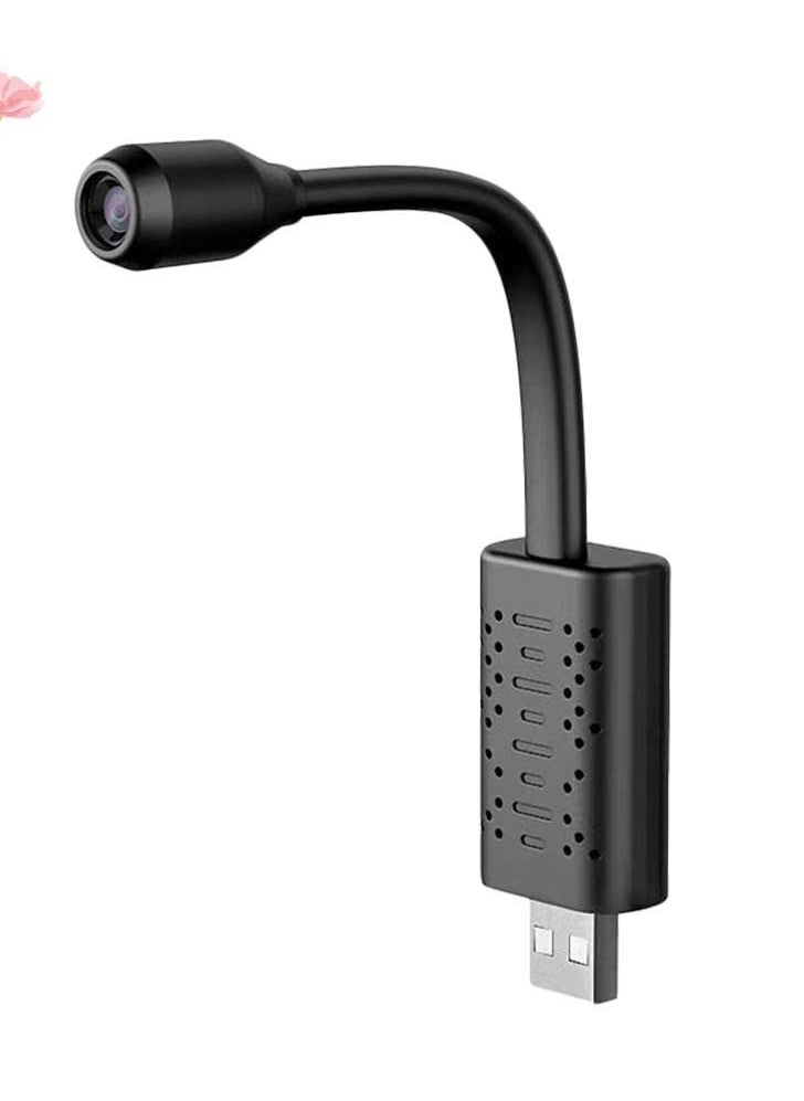 Generic Full HD 4K 1080P USB Wifi Mini Camera WiFi Camera Wireless USB Plug Small Security Camera 1080P HD Motion Detection Monitor for Home Office Indoor - Image 2