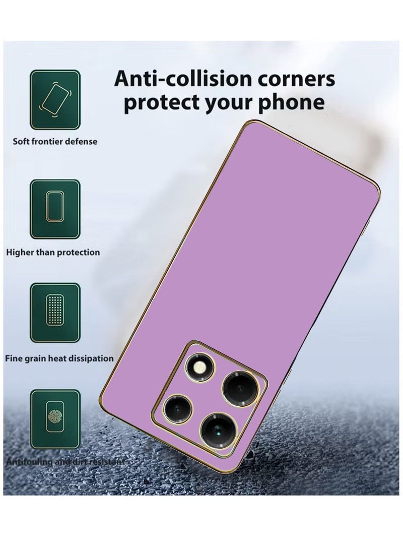 X-level Infinix Note 30 Pro 4G Case Cover Ultra Thin TPU Bumper Protective Shockproof Soft Back Cover with Non-slip Anti-Scratch Mobile Phone Full Body Accessories Protector Guard - Image 3