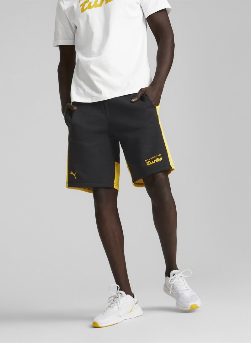 PUMA Porsche Mens Legacy Sweat Shorts - Image 1
