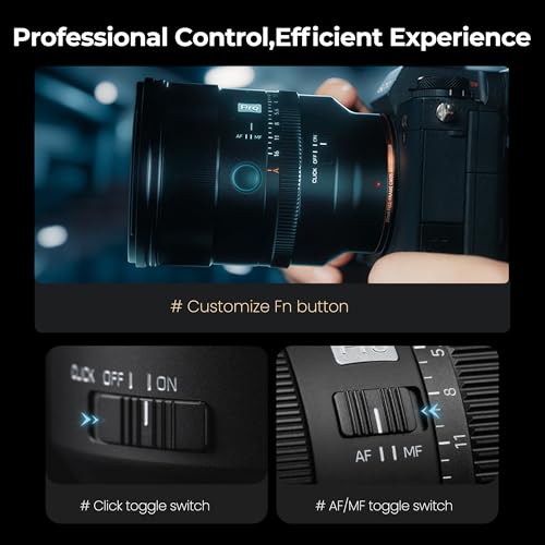 VILTROX 85mm F1.4 Pro FE, AF 85mm f/1.4 Full Frame Auto Focus Camera Lens for Sony E-Mount Mirrorless Cameras a7 a7II a7III a7R a7RII a7RIII a7RIV a7S a7SII a9 a7C - Image 3