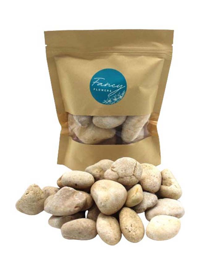 FANCY FLOWERS Decorative Natural White Stones For Flowerpot Garden Decoration Landscaping Wedding Home Vase Aquarium (3) - Image 1