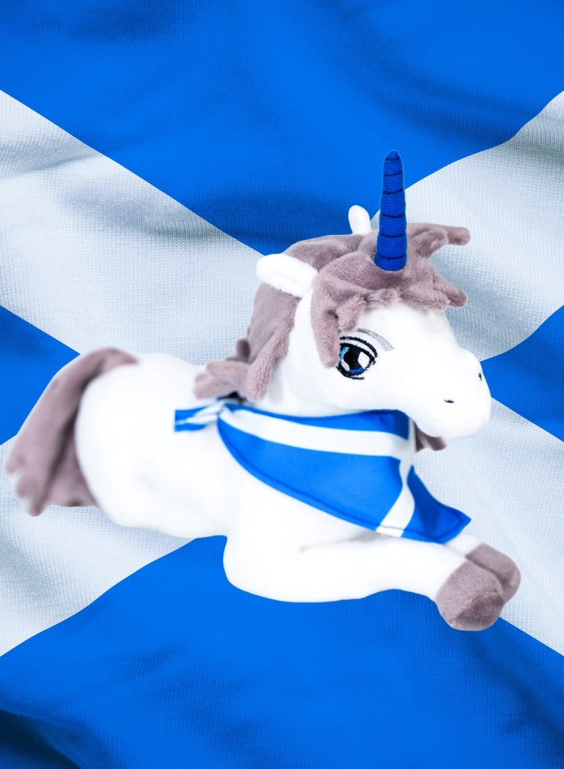 DXB GADGETS Soft Scottish Unicorn Plush Toy Adorable and Safe for Kids  - Image 2