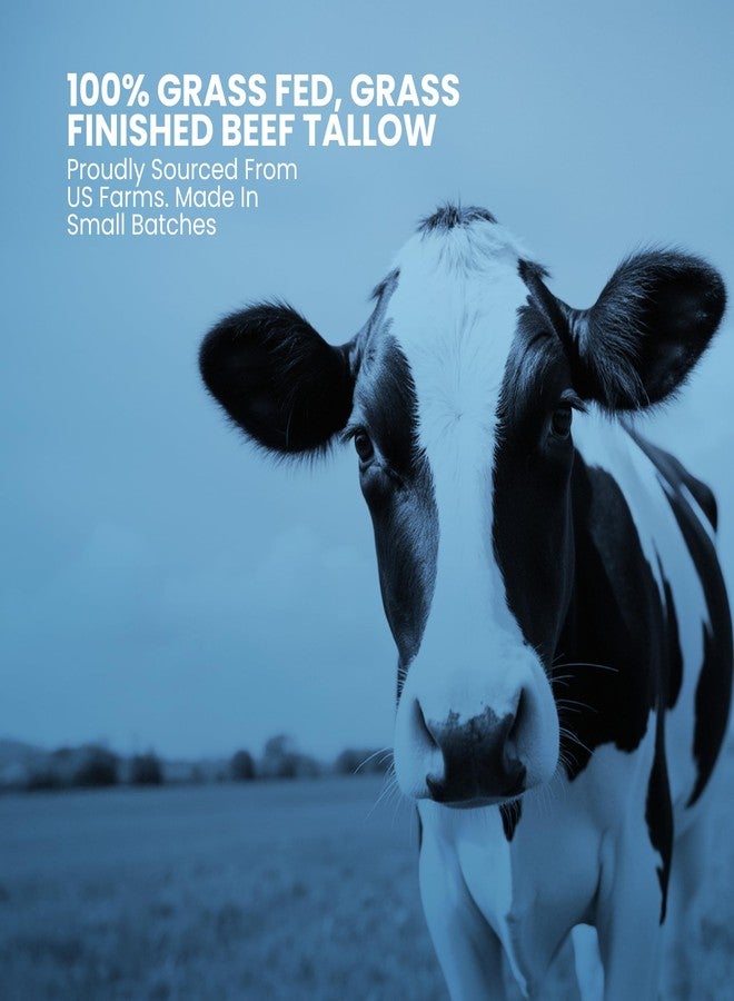 Eva Naturals Whipped Beef Tallow for Skin with Manuka Honey Moisturizer - Balm for Face - Moisturizing Cream for Soft, Smooth Skin - 2oz - Image 4