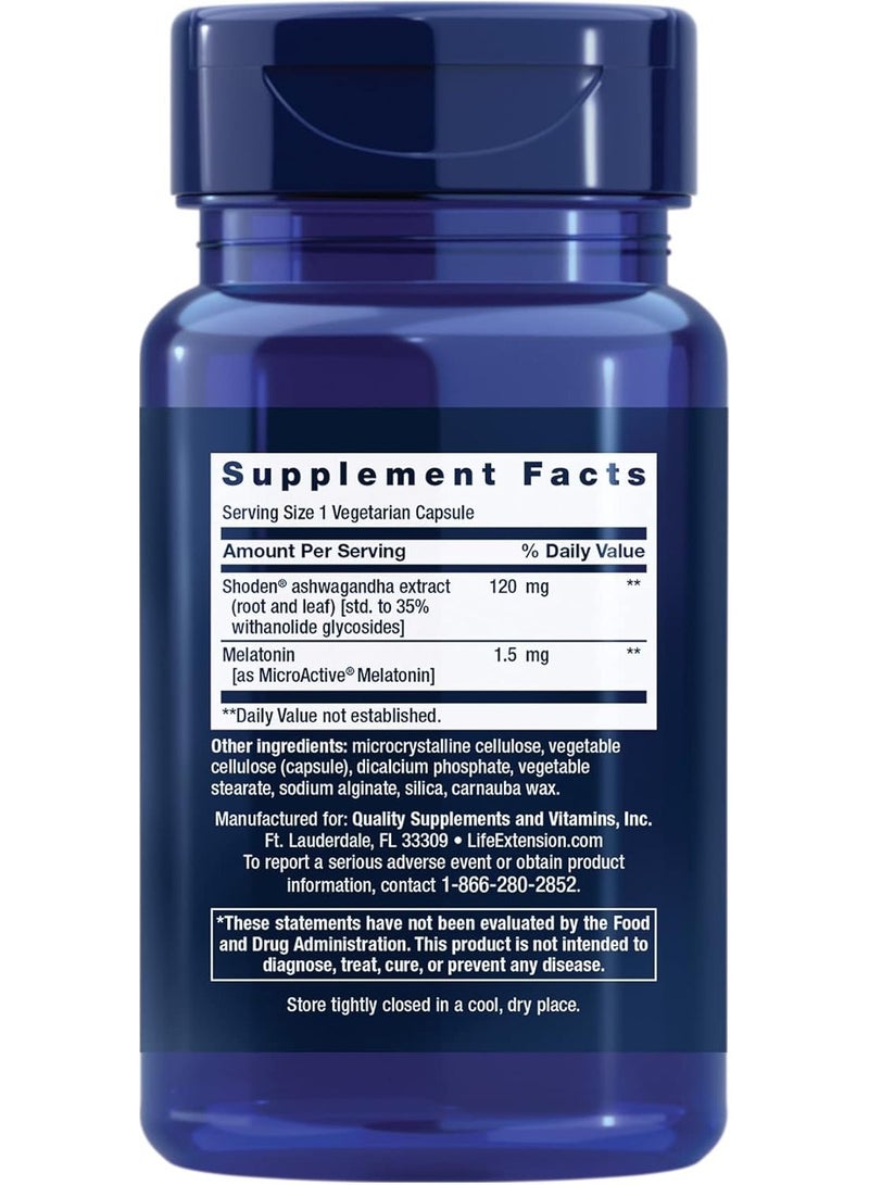 Life Extension استرح وانتعش - 30 كبسولة نباتية - Image 2