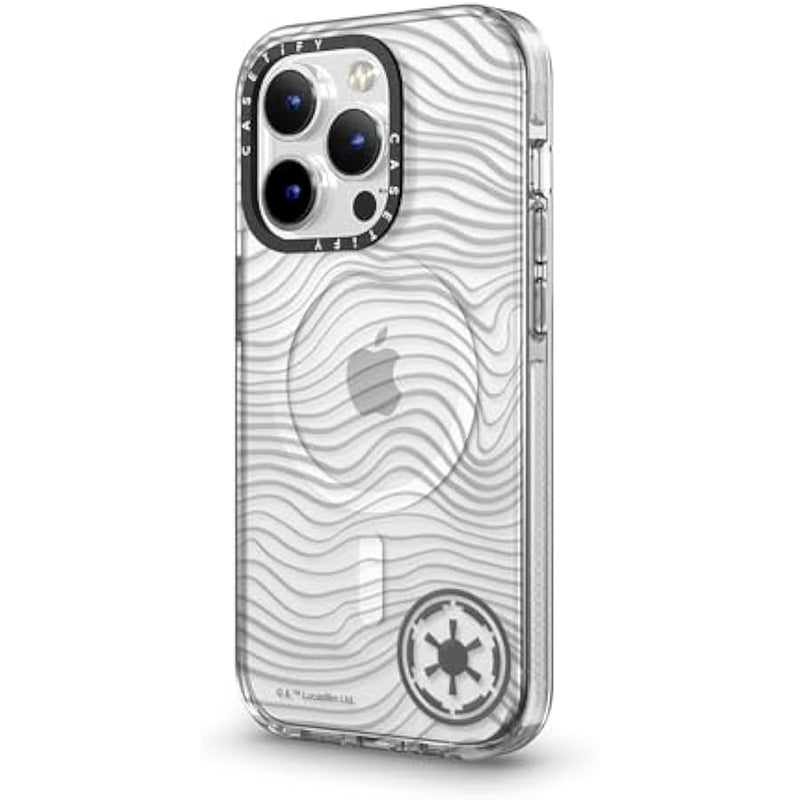 Casetify Clear iPhone 14 Pro Case 【Mandalorian Co-Lab/Not Yellowing / 6.6ft Drop Protection/Compatible with Magsafe】 - Beskar Ingot - Clear - Image 5