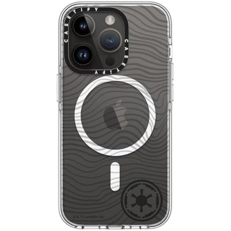Casetify Clear iPhone 14 Pro Case 【Mandalorian Co-Lab/Not Yellowing / 6.6ft Drop Protection/Compatible with Magsafe】 - Beskar Ingot - Clear - Image 3