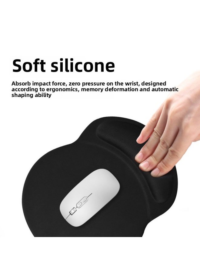 Generic - Silicone Memory Foam Wrist Mouse Pad Bowl Rack Wrist Hand Pad Gourd Shape Hand Pad Wrist Pad-pattern:wrist Mouse Pad - Image 1