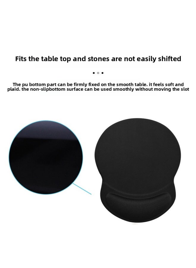 Generic - Silicone Memory Foam Wrist Mouse Pad Bowl Rack Wrist Hand Pad Gourd Shape Hand Pad Wrist Pad-pattern:wrist Mouse Pad - Image 1