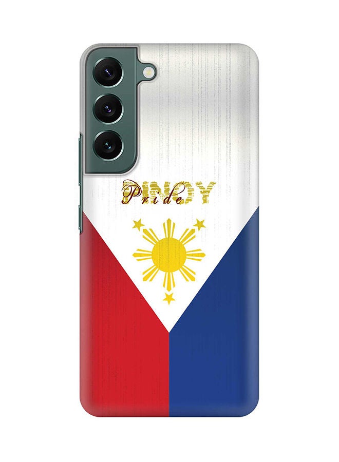 ستايلايزد جراب لهاتف جالاكسي S22 رفيع سناب كلاسيك سيريز شيلد بطباعة نهائية غير لامعة - بينوي برايد - Image 1