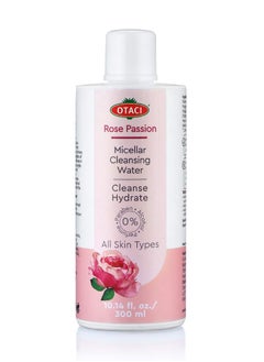 OTACI OTACI Rose Passion Micellar Cleansing Water, Face Cleansing Makeup Skin Remover Wash Rosewater Hydrating Moisturizer  - Image 1