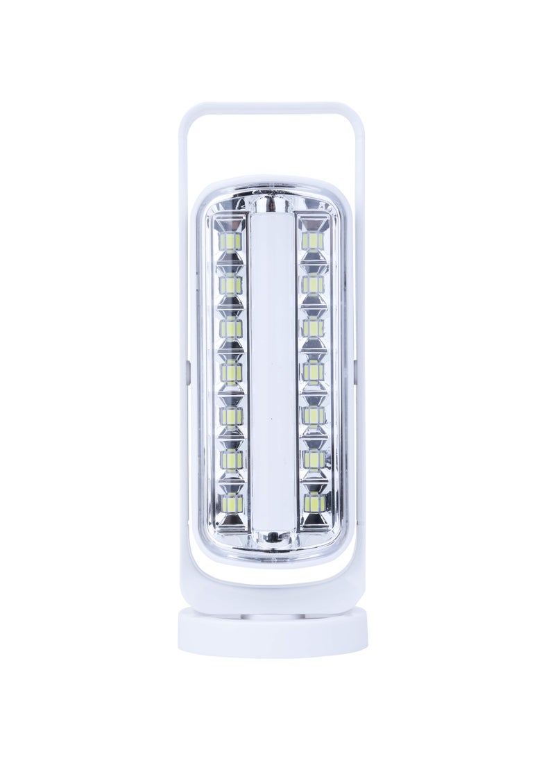 SONASHI Solar Rechargeable LED Lantern with BuiltIn Solar Panel for Charging  Rechargeable Appliance with Charging Indicator  Up to 3 Hours Working Time  Best for Indoors and Hiking SEL-693 White  - Image 3