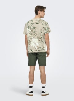 Only & Sons Onsklop Floral Print T-Shirt  - Image 2