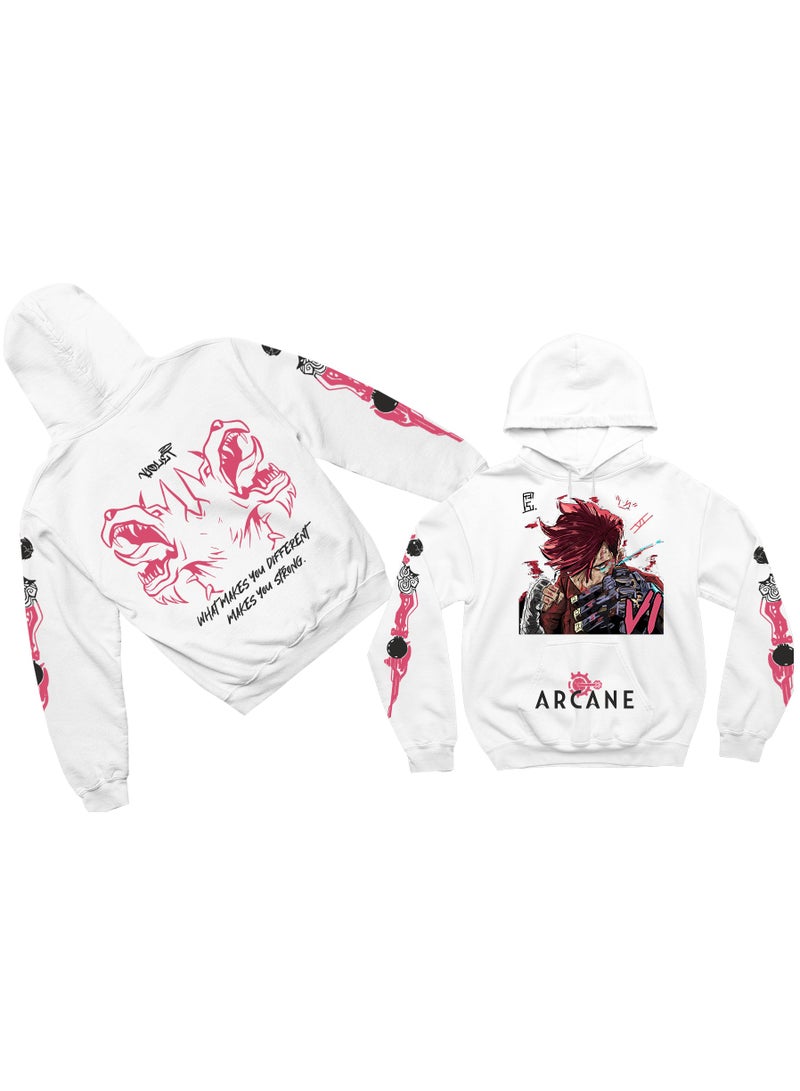 Legove Legend Arcane 1 Jinx Hoodie 