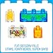 Jelly Blox Construction Dump Truck Set 30 Pieces Toddler Preschool Building Blocks Kids Can Squeeze Stretch Squish MESH ACCREDITED Safety Tested OuchFree Sensory Play Toy Ages 2 - Image 4