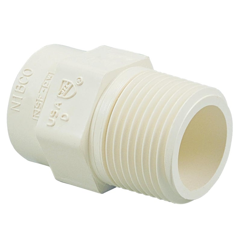 NIBCO C4704 1/2 SXMIPT ADAP CPVC CTS  C470412