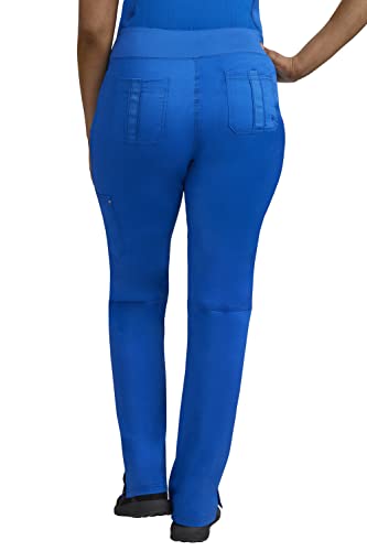 Healing Hands Women's Scrub Pant Tori Cargo Bottoms with 5 Pockets and 2-Way Stretch Fabric Plus Size 9133, 2XL, Royal - Image 2