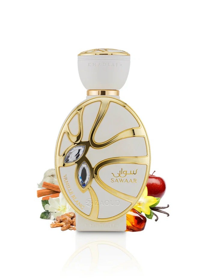 خدلج سوار فانيلا بلانك إكستريت دو بارفان – 100 مل - Image 2
