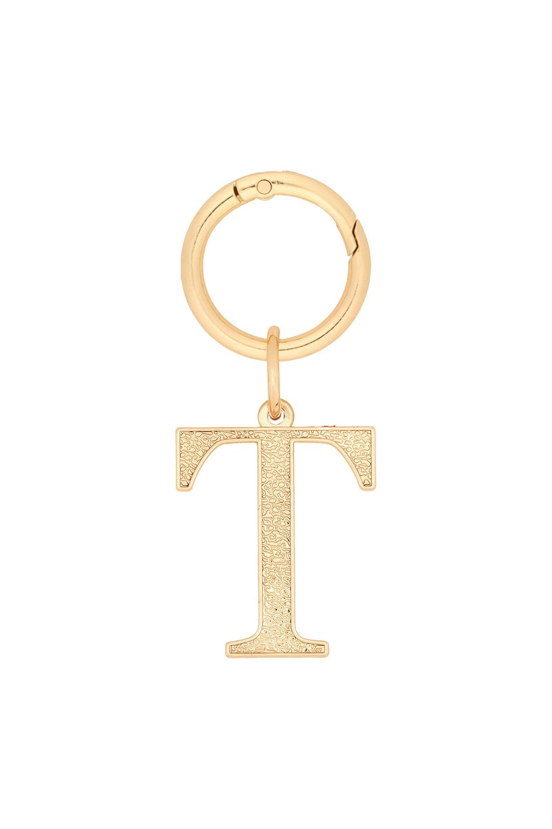 Lavie Women's Charm Alphabet Name T (Gold) - Image 1